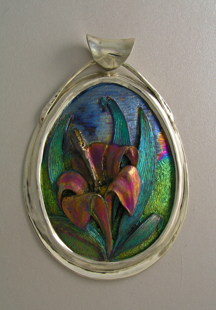 Tropical Flower Pendant