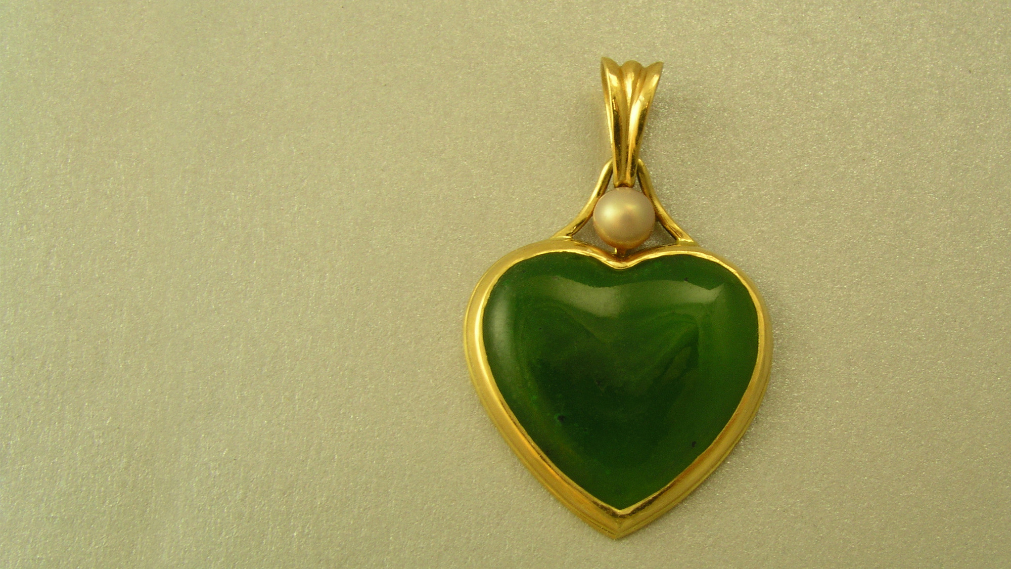 Jade Heart Pendant