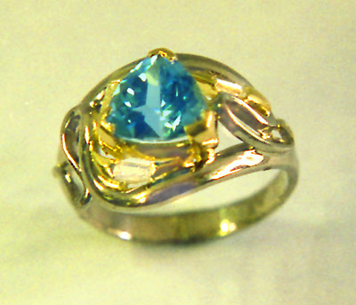 Topaz Trilliant Ring