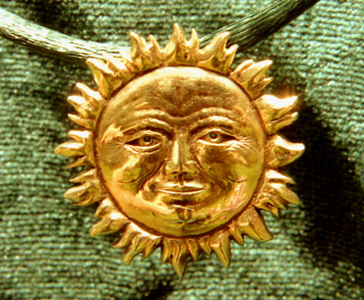 Sunface Pendant