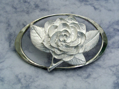 Rose Hair Barrette